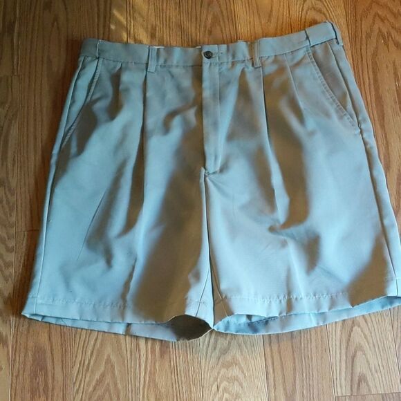 Haggar tan shorts Sz 38 - Picture 1 of 4